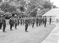Church parade, 3rd County of London Yeomanry (Sharpshooters), Westbury, Wiltshire, 1941