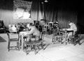 Sergeants' Mess, 3rd County of London Yeomanry (Sharpshooters), Westbury, Wiltshire, 1941