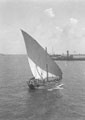 'Native boat', from HMT Orion, off Aden, en route to Egypt, 1941