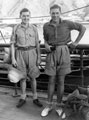 'Peter [and] Michael Smethurst', 3rd County of London Yeomanry (Sharpshooters) on board HMT Orion off Aden, en route to Egypt, 1941