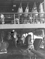 'Hammocks slung', 3rd County of London Yeomanry (Sharpshooters) on board HMT Orion en route to Egypt, 1941