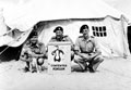 'Chief Penguin. Seaweed. JImmy & Ian', 3rd County of London Yeomanry (Sharpshooters), Egypt, 1943
