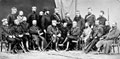 Major-General Roberts and staff at Kabul, 1879