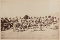 Afghan tribesmen at a durbar, 1879 (c)