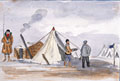 'My tent before Sebastopol', Crimea, 1855