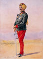 Honorary Major H H Sir Umed Singh Bahadur, 42nd Deoli Regiment, 1908 (c)