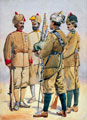Frontier Force, 59th Scinde Rifles, 51st Sikhs, 55th Punjabi Rifles, 1908 (c)