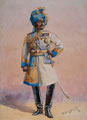 Honorary Major-General H H Maharaja Sir Pratap Singh Bahadur, Commandant Imperial Cadet Corps, 1911 (c)