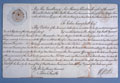 Letter sent to Lieutenant Colin Campbell, October 1772