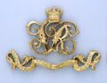 Officer's sabretache badge, Light Cavalry, British German Legion, 1855 (c)