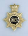 Officer's shako plate, British Foreign Legion, 1855 (c)