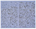 Letter from Florence Nightingale to Lord Raglan, 1855