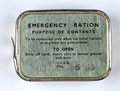 British Army iron ration, 1955.