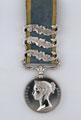 Crimea War Medal, 1854-56, with clasps: Alma, Balaklava, Sebastopol, Captain E H Hutton, 4th (The Queen's Own) Light Dragoons