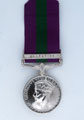 General Service Medal 1918-62 awarded to Sergeant W N Metters, The Loyal Regiment (North Lancashire)