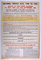 'National Service Acts, 1948 to 1955. Notice to men born between 1 July 1938 and 30 September 1938