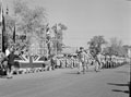 Regimental Headquarters, 3rd County of London Yeomanry (Sharpshooters), Empire Day parade, Cairo, 1943