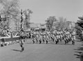 Royal Armoured Corps Base Depot Band, Empire Day parade, Cairo, 1943