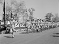'C' Squadron, 3rd County of London Yeomanry (Sharpshooters), Empire Day parade, Cairo, 1943