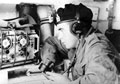 No. 19 wireless set in a Sherman tank, 1943