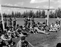 'Watching the high jump', 3rd County of London Yeomanry (Sharpshooters) sports day, Egypt, 1943