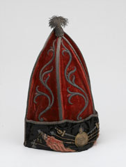 Officer's grenadier cap, 1760 (c)