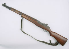 Garand Mk 1 .30 inch self-loading rifle, 1939-1945