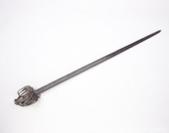 English basket-hilted Dragoon sword, 1700 (c)