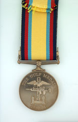 Gulf Medal 1990-91, specimen