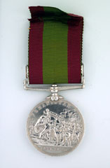2nd Afghan War Medal 1878-80, Sowar Aziz, Queen's Own Corps of Guides, Punjab Frontier Force