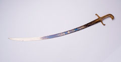 Presentation sword, presented to Captain Swanson by the Governor General of the French Establishments in India, in the name of the King of France, 1816