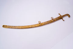 Presentation sword, presented to Captain Swanson by the Governor General of the French Establishments in India, in the name of the King of France, 1816