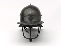 Three bar lobster tailed pot helmet, 1640 (c)