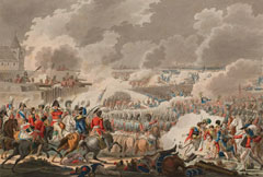 'Schlacht von Waterloo den 18ten Juny 1815', the Battle of Waterloo, 18 June 1815