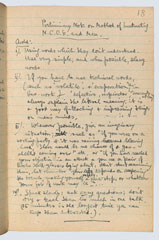 Notebook belonging to Captain Siegfried Sassoon, 1917 (c)