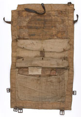 Soldier's knapsack, 1800 (c)