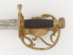 Pattern 1814 Household Cavalry Officer's dress sword used by Captain (later Lieutenant-Colonel) Tyrwhitt Drake, Royal Horse Guards