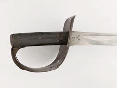 Pattern 1885, Mk I cavalry sword, 1887