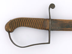 Wooden practice sword, 1796