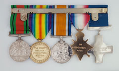 George Cross medal group awarded to Lieutenant Bernard Ellis, 1/5th Battalion, The Buffs (East Kent Regiment)