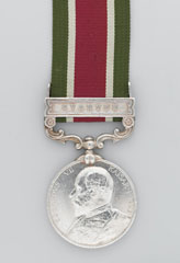 Tibet Medal 1903-04, with clasp for Gyantse, Sepoy Iman Din, The Queen's Own Corps of Guides