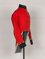 Coatee, regimental officer, Tetbury and Horseley Volunteers, Gloucestershire, 1803-1808.