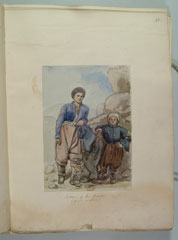 Tartars of the Crimea (from nature), 1855