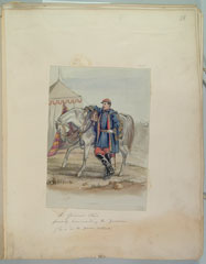 'Le General Clérs formerly commanding the Zouaves', Crimean War, 1855