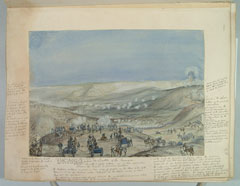 View of the Battle of the Tchernaia, including the attack on the Feducine Heights