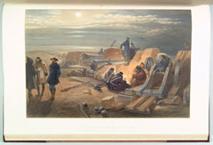 'A Quiet Night in the Batteries. A Sketch in the Greenhill Battery (Major Chapman's) 29th Jany. 1855'