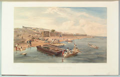 'Fortress of Yenikale, looking towards the Sea of Azoff', 1855