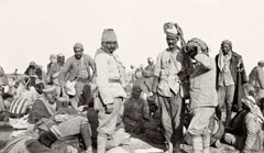 Arab prisoners of the Turkish 35th Division captured at Shaik Saad, 10 January 1916