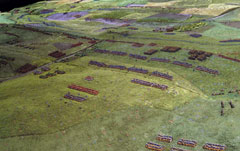 Model of the field of Waterloo made by Captain William Siborne, 1838