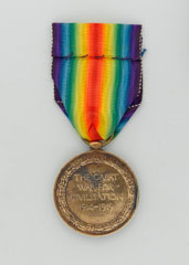 Allied Victory Medal 1914-19, Corporal F J Edwards VC, Duke of Cambridge's Own (Middlesex Regiment)